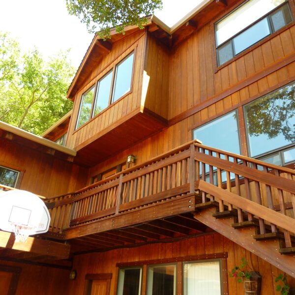 Redwood Panel Siding